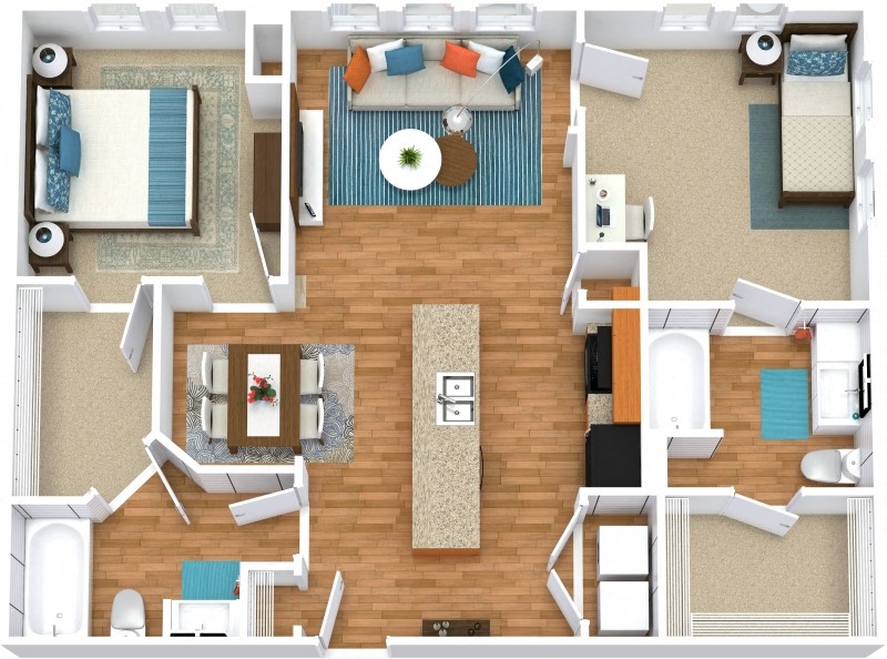 The Landings at Brooks City-Base Apartments, San Antonio, Texas B2